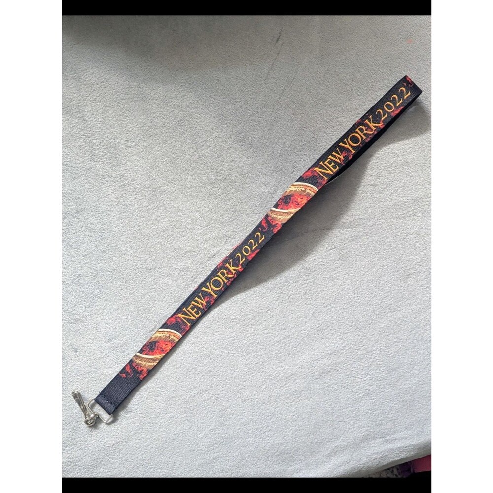 New York Comic Con 2022 NYCC Amazon Prime Rings of Power Stretch Lanyard